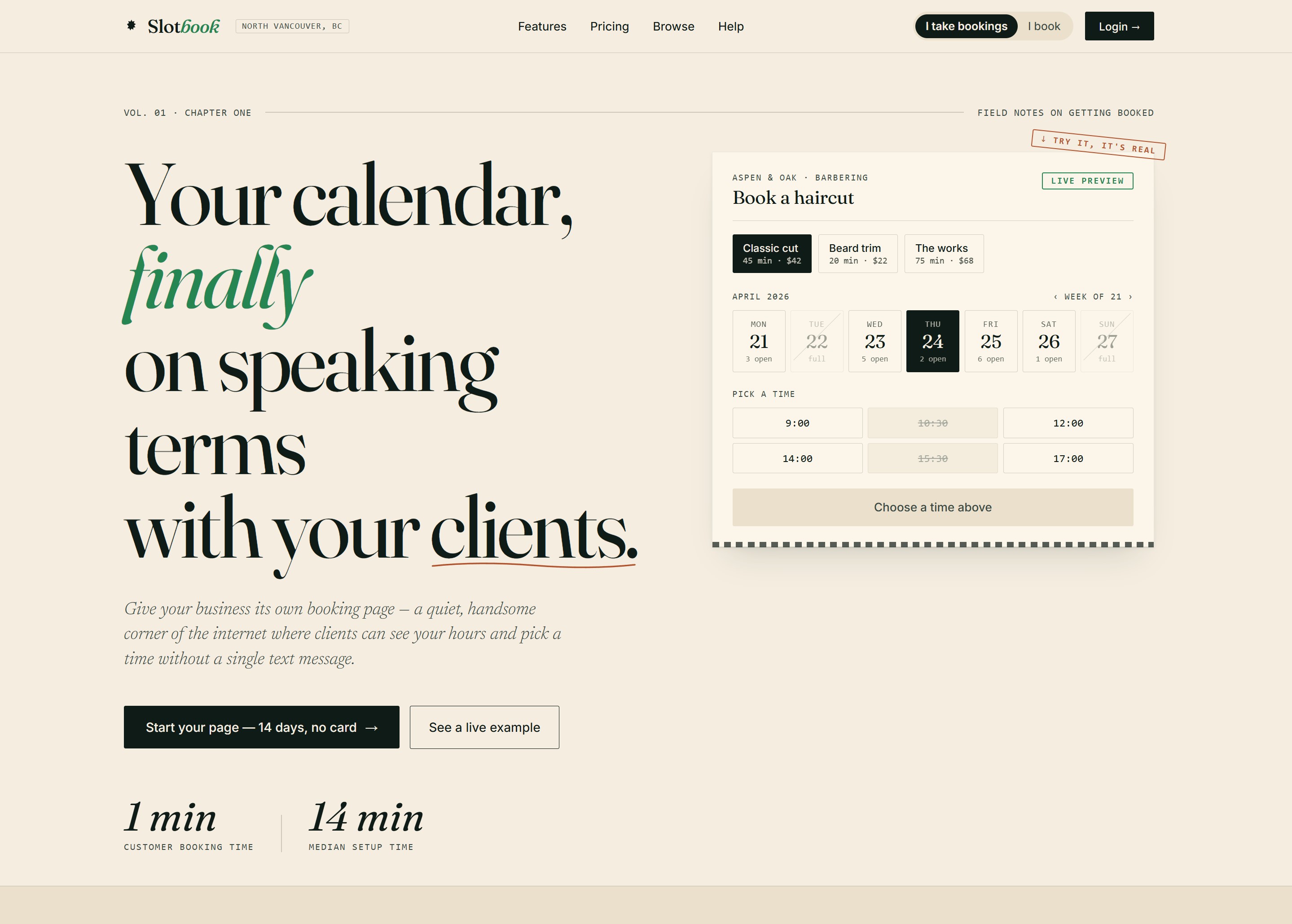 SlotBook appointment booking platform